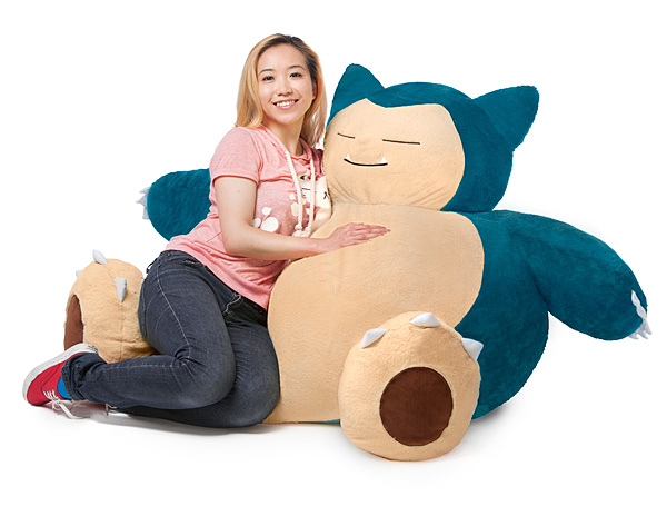 Snorlax plush beanbag chair