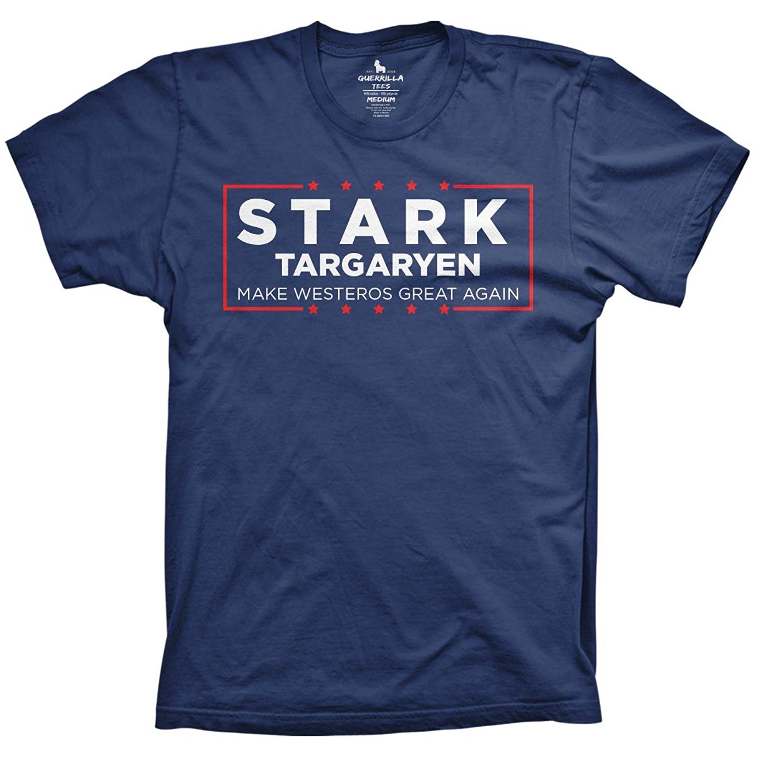 stark targaryen game of thrones shirt