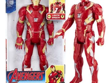 electronic iron man action figure