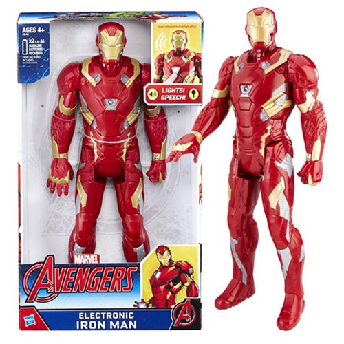 electronic iron man action figure