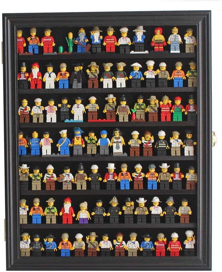 Lego minifigures display case