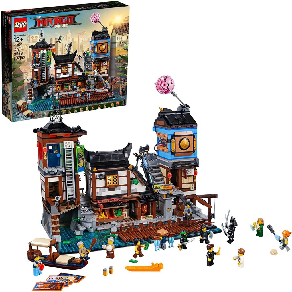 Ninjago city docks lego set