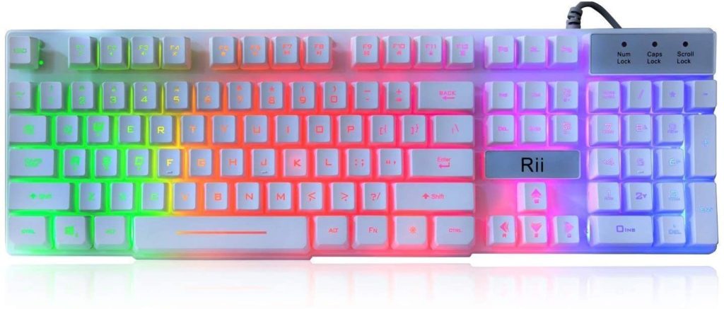 White Gaming Keyboards Top 6