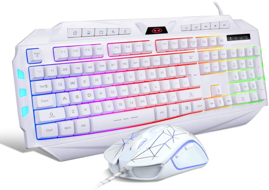 White Gaming Keyboards Top 5