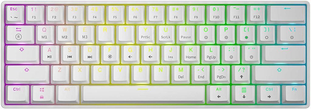 White Gaming Keyboards Top 3